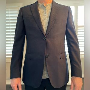 Z Zegna Navy Blazer